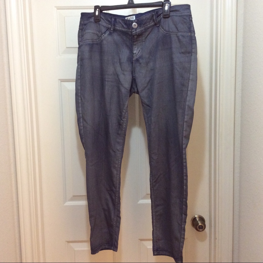 Mudd 17 stretch shady grays jean jeggings
